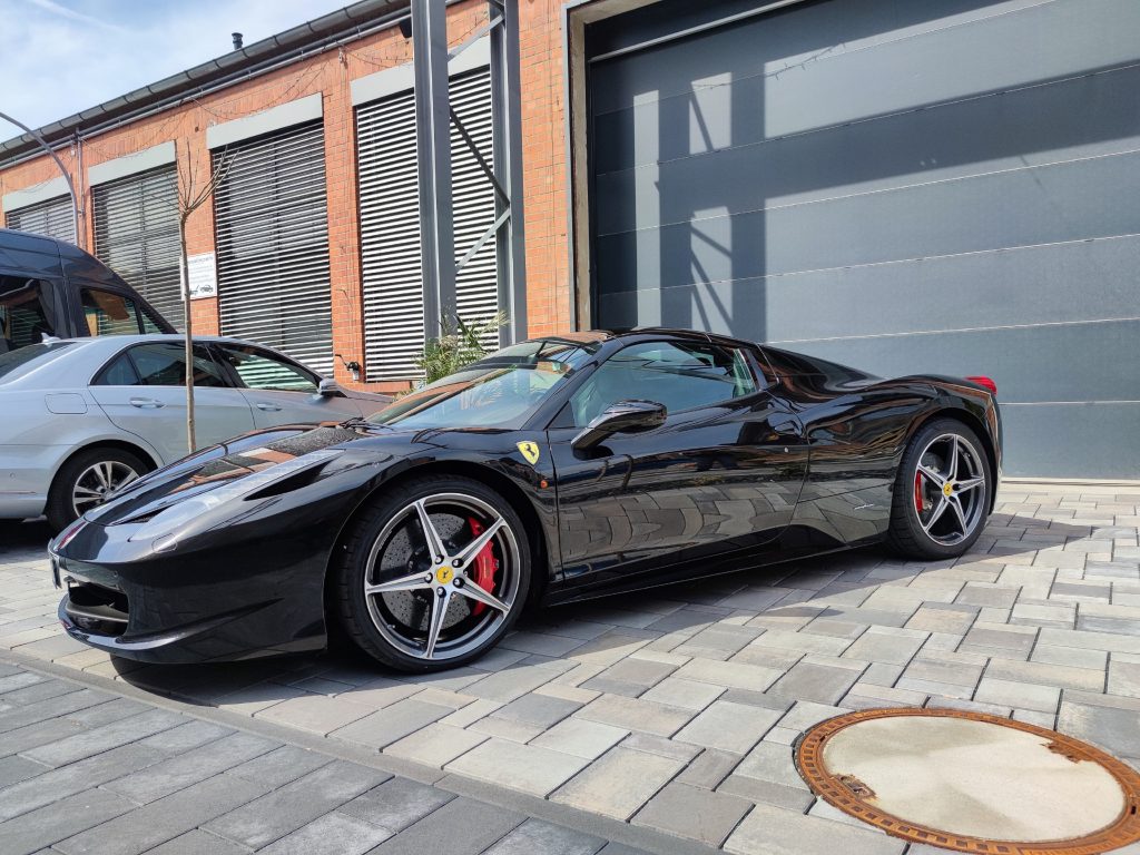 Strahlender Glanz: Ferrari 458 mit Lackkorrektur und Keramikversiegelung 4 IMG 20210409 134749