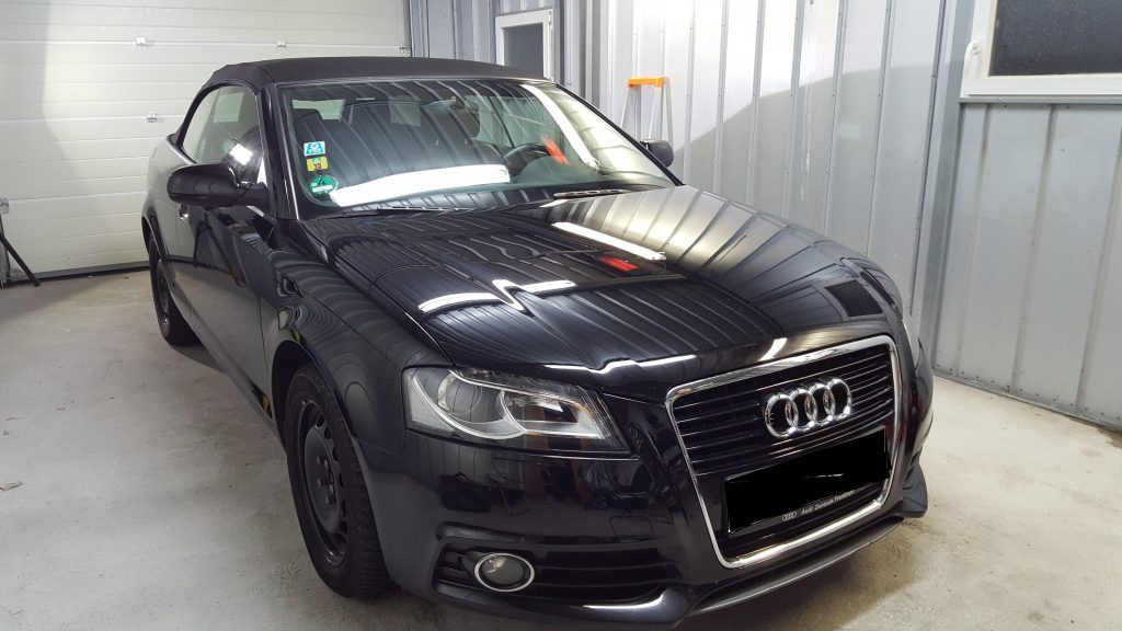 Strahlender Auftritt: Audi S3 Cabrio mit Lackkorrektur und Keramikversiegelung 12 20161110 004612