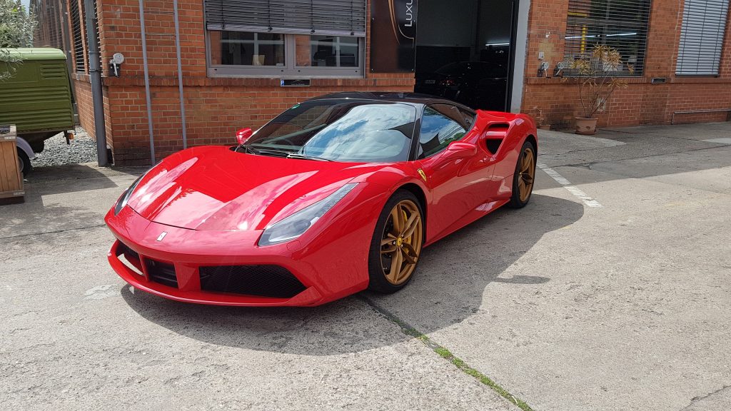 Perfektion bis ins Detail: Lackkorrektur und Keramikversiegelung für den Ferrari 488 GTB 22 8 Kopie
