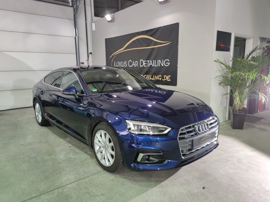 Strahlender Auftritt: Audi A4 mit Lackkorrektur und Keramikversiegelung 9 IMG 20201104 172814