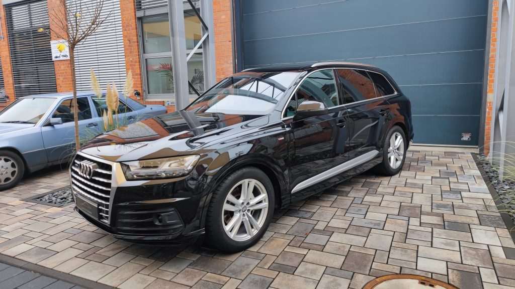 Brillanter Glanz: Der Audi Q7 mit Lackkorrektur und Keramikversiegelung 27 IMG 20211104 095224