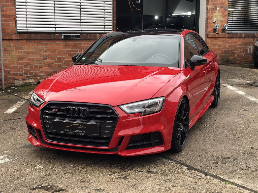 Perfekte Veredelung: Audi S3 mit Lackkorrektur, lackierten Bremstrommeln und Keramikversiegelung 12 IMG 2305